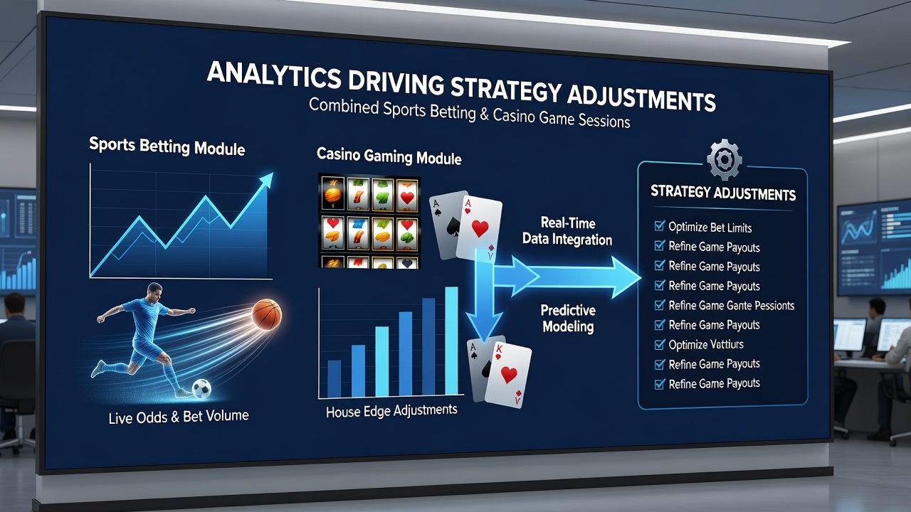 Player session heatmap illustrating transitions between sports betting markets and casino titles