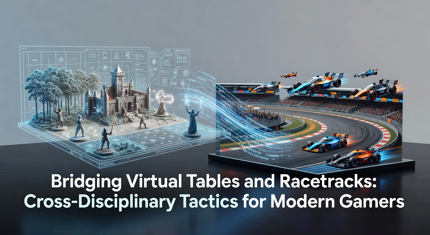 Modern gamers reviewing digital poker interfaces alongside racetrack data dashboards on multiple screens