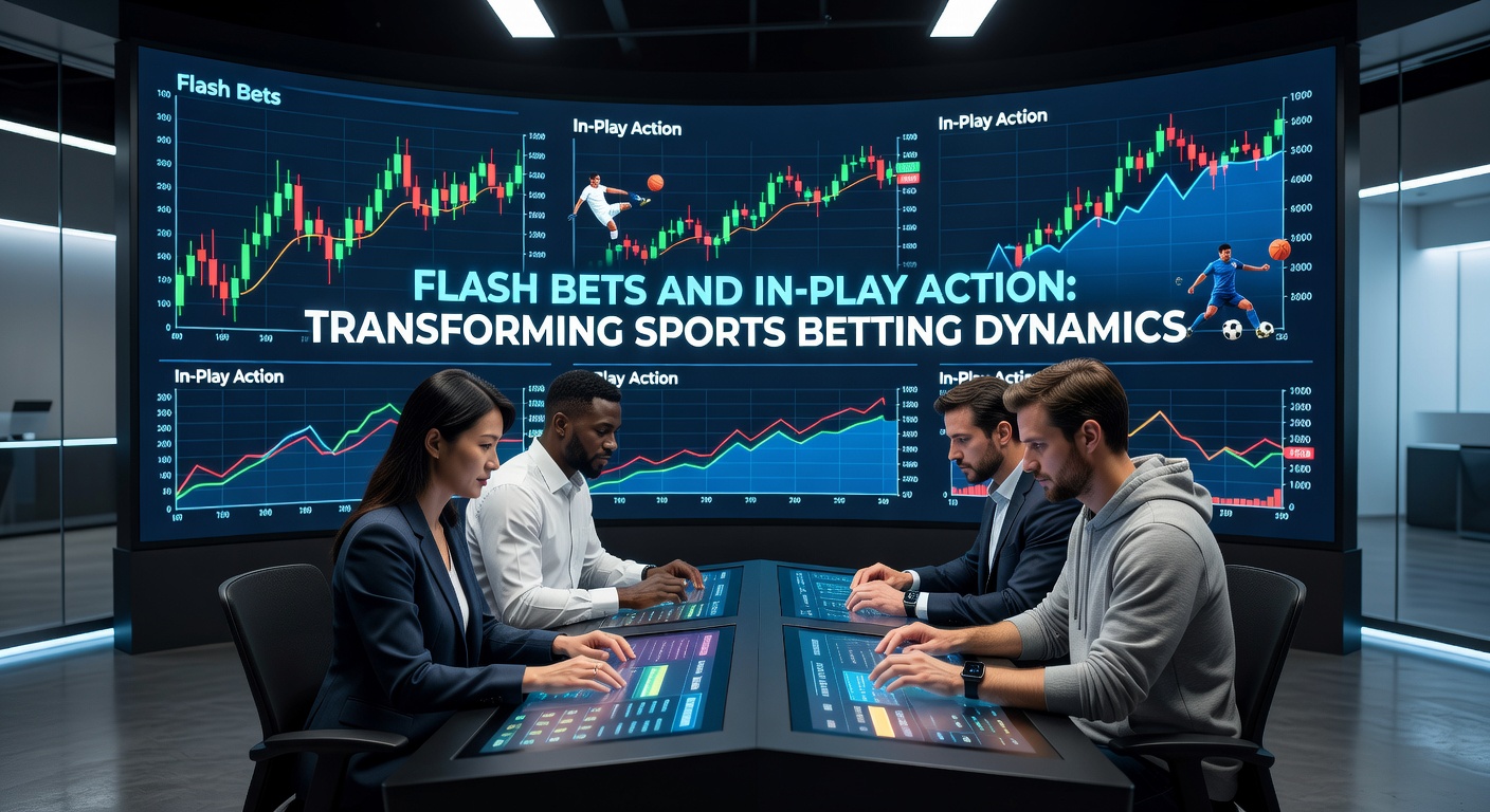Dynamic in-play betting interface showing real-time odds updates during a live soccer match, highlighting flash bet options for the next play
